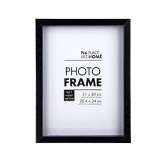 Picture Frame - Shadow Box 21 x 30cm (A4 Size), Black
